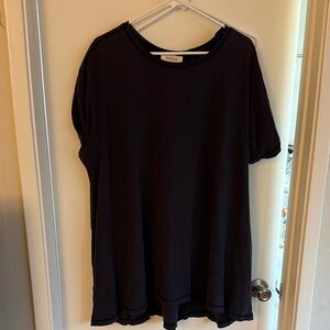 Peach Love California Black Mini Dress